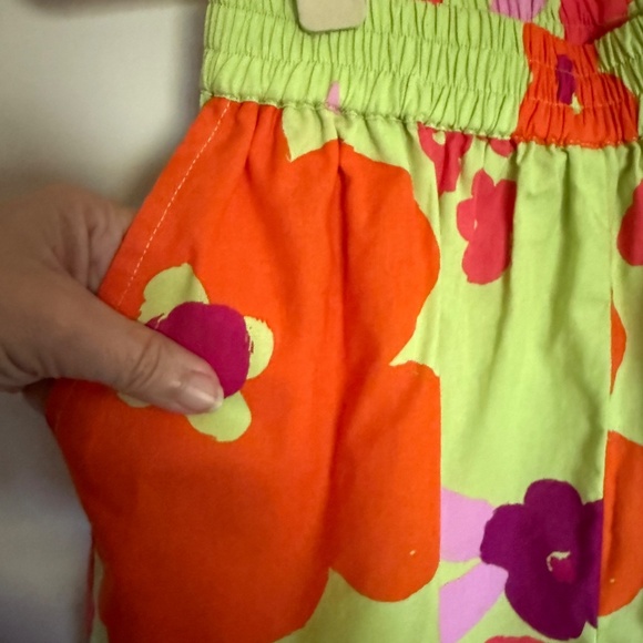 Sabo Thessy Top & Short Set Lime Floral Size XS - Picture 10 of 15